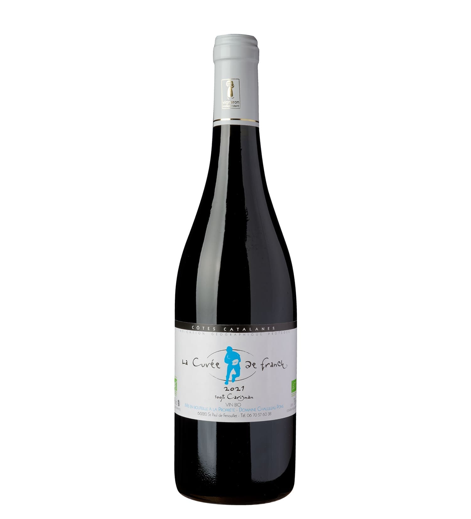 IGP Côtes Catalanes Rouge 100% Carignan « Cuvée de Franck » - Domaine Chaluleau Pons