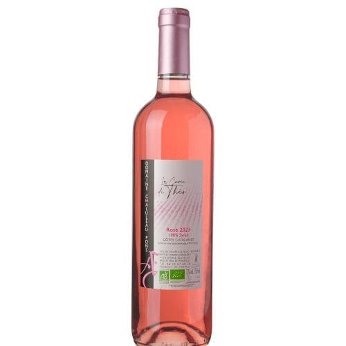 IGP Côtes Catalanes Rosé 100% Syrah « Cuvée de Théo » - Domaine Chaluleau Pons IGP Côtes Catalanes Rosé 100% Syrah « Cuvée de Théo » - Domaine Chaluleau Pons