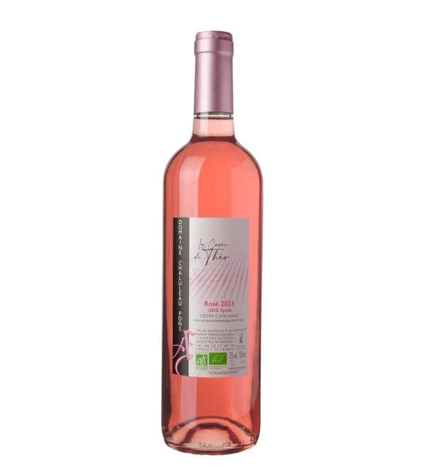 IGP Côtes Catalanes Rosé 100% Syrah « Cuvée de Théo » - Domaine Chaluleau Pons