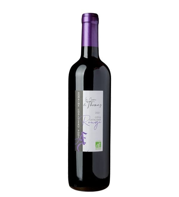 IGP Côtes Catalanes Rouge « Cuvée de Thomas » - Domaine Chaluleau Pons